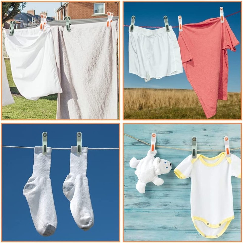 Large Clips, 6 Pieces Large Bath Towel Clips, Strong Towel