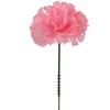 Larksilk Pink Real Touch Silk Carnation Picks - 100 Count