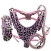 Haoyueer Leather Sharp Spiked Studded Dog Collars, Harnesses & Leashes