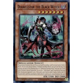 Diabellstar The Black Witch - RA03-EN032 - Super Rare - 1st Edition