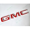 Auto GMC Rear Tailgate White Red GMC Emblem GMC Sierra