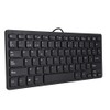 Spanish Keyboard Ñ, Mini Portable Wired Spanish Keyboard USB Interface