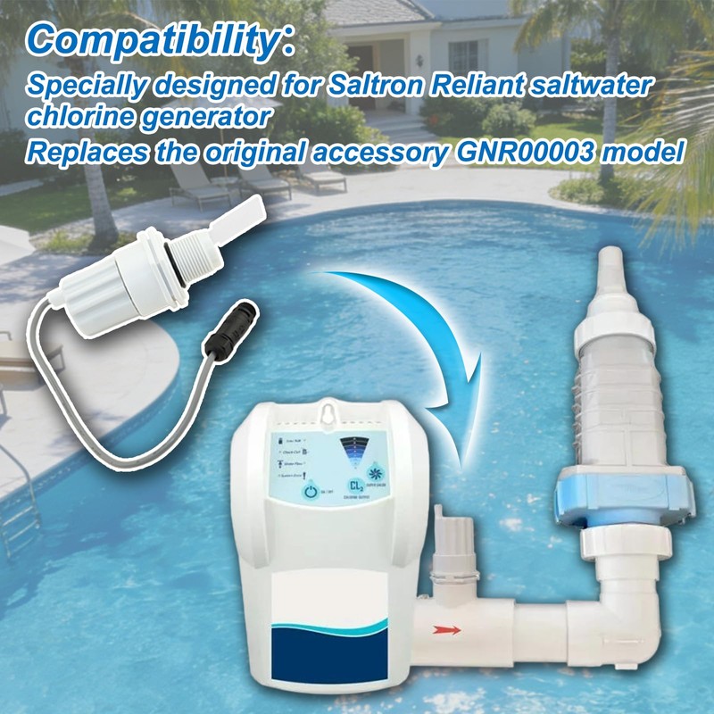 GNR00003 Flow Switch Fit for Saltron Reliant Saltwater Chlorine Generator,