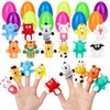 12 pcs Easter Eggs Filled with Finger Puppets for Easter