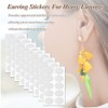 Earring Stickers for Split Earlobes, 200 Pcs Earring Support Patches