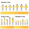1/2 Shank Router Bit Set of 35 Pieces,Tungsten Carbide Router