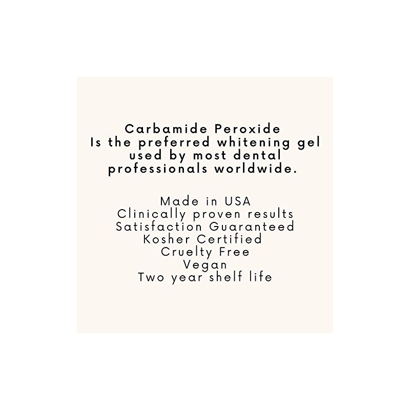 Teeth Whitening Gel Syringe Dispensers 35% Carbamide Peroxide, Tooth Bleaching