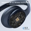 DOQAUS Upgraded Bluetooth Headphones Over Ear, 90H Playtime Bluetooth 5.3