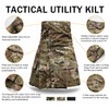 GSGGIG Men's Kilt, Camo Scottish Outdoor Utility Kilt, 23" Length
