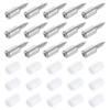 sourcing map 160 Pcs Self-Tapping Screws, Shelf Support Pegs with