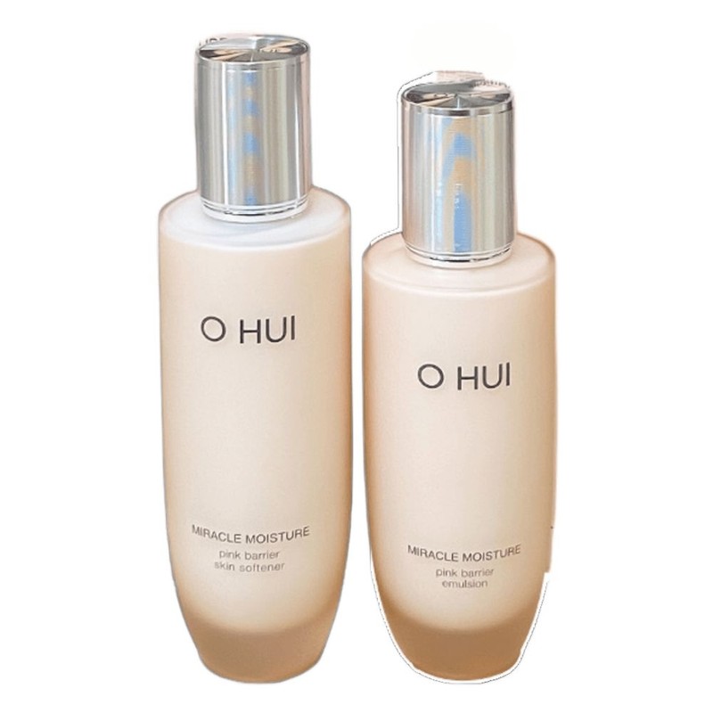 Ohui Basic Set Miracle Moisture Pink Barrier 2 Skin +
