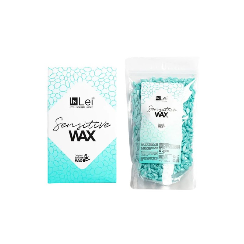 InLei® Sensitive Wax – Cera Profesional para Depilación Facial, Ideal