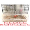 Large 3-Story Acrylic Clear Hamster Palace Cage Habitat Home for