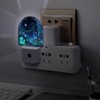 Luces nocturnas de pared con luces LED de fantasía bioluminiscente