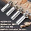 Domino Tenons Route Bits 1/2" Shank- 5mm, 6mm, 8mm, 10mm,