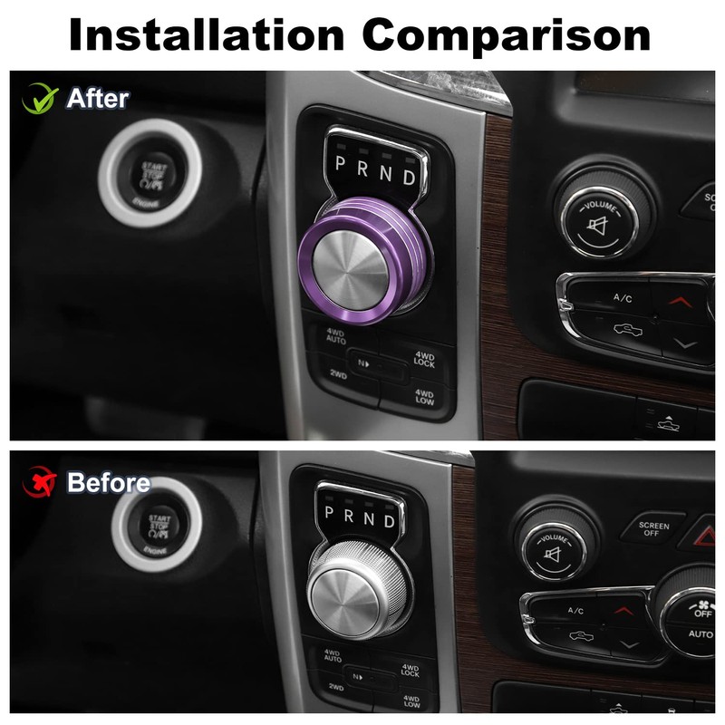 Voodonala for Dodge RAM Aluminum Gear Shift Shifter Switch Transmission