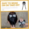 DECHOUS Bowknot Hair Scrunchy Elastic Hair Ring for Daily Wear