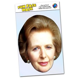 Party People 1 x Margaret Thatcher - Celebrity Face Mask - Ready To Wear - Margaret T