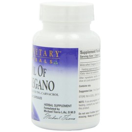 Planetary Herbals Oil of Oregano, May Provide Support To The Immune System,60 Vegetarian Capsules
