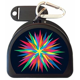 Zumoe Mouth Guard, Retainer, Pacifier Case Clips On - Star