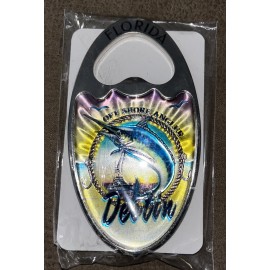 Unbranded Destin Florida Beach Themed Scene Soda juice.or Beer bottle opener skimboard