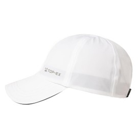TOP-EX Mens Waterproof Cap UPF 50 Sun UV Sports Baseball Cap for Running Golf Breathable Outdoor Hat White M/L
