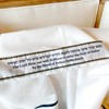 Jesus Name Prayer Shawl Tallit 72"x 22" with Bag For