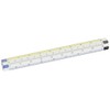 Shinwa Sokutei 75745 Folding Scale, 8 Sides, 5.9 inches (15