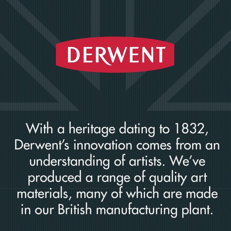 Derwent Graphic Pencils, Soft, Pack, 4 Count (39005)