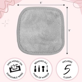 Cuida tu piel con Schroeder & Tremayne, Inc.: un pack unidades de Discos Desmaquillantes Reutilizables diseñadas para un cuidado facial superior en cada rutina diaria.