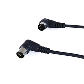 Snakebite Professional MIDI (5 pin DIN) Cable with right angled connectors