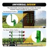 Green 4 Place Trimmer Weed Eater Rack for Open &