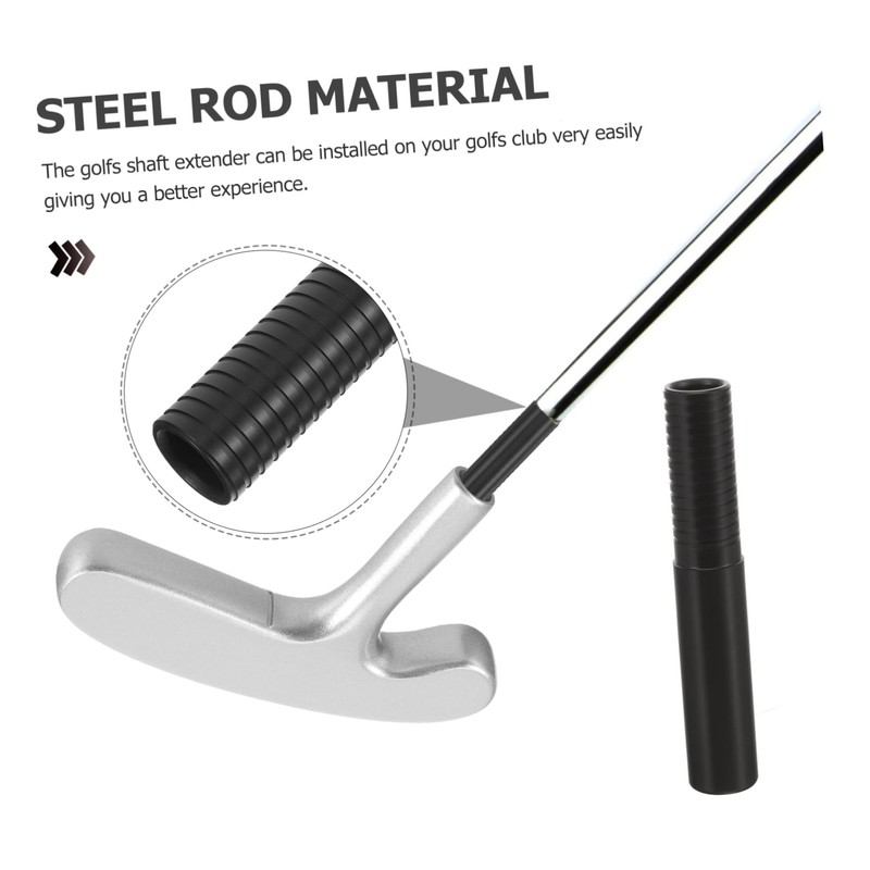 KOMBIUDA Golfs Shaft Extension Rod Extender Durable Fit for Golf