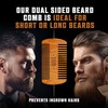 Viking Revolution Beard Comb & Beard Brush Set for Men