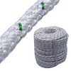 3/8 Inch x 200 Feet 4800Lbs Double Braided Polyester Rope