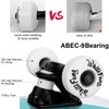 WhiteFang Skateboards for Beginners, Complete Skateboard 31 x 7.88, 7