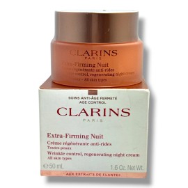 Clarins Extra-Firming Nuit Wrinkle Control, Regenerating Night Cream 50ml/1.6oz.