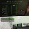 KOSUMOSU LED Clock Digital Table Clock for Bedroom Alarm Clock