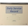 Daily Service Record Book - 50 Sheets/Book (W9)