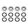 YINETTECH 8 Piece M8 Skateboard Lock Nuts Set Heavy Duty