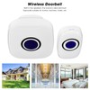100DB Wireless Doorbell Waterproof 38 Melody Adjustable Volume 100m Range