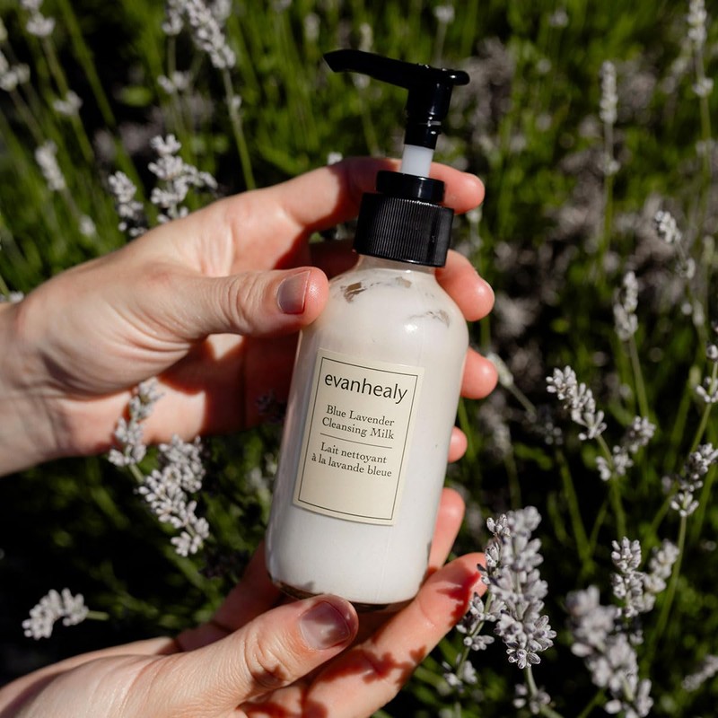 evanhealy Blue Lavender Cleansing Milk | Soothe & Calm Reactive