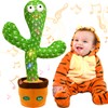 Hunfur Dancing Talking Cactus Toy, Cactus Baby Toy Singing Mimicking