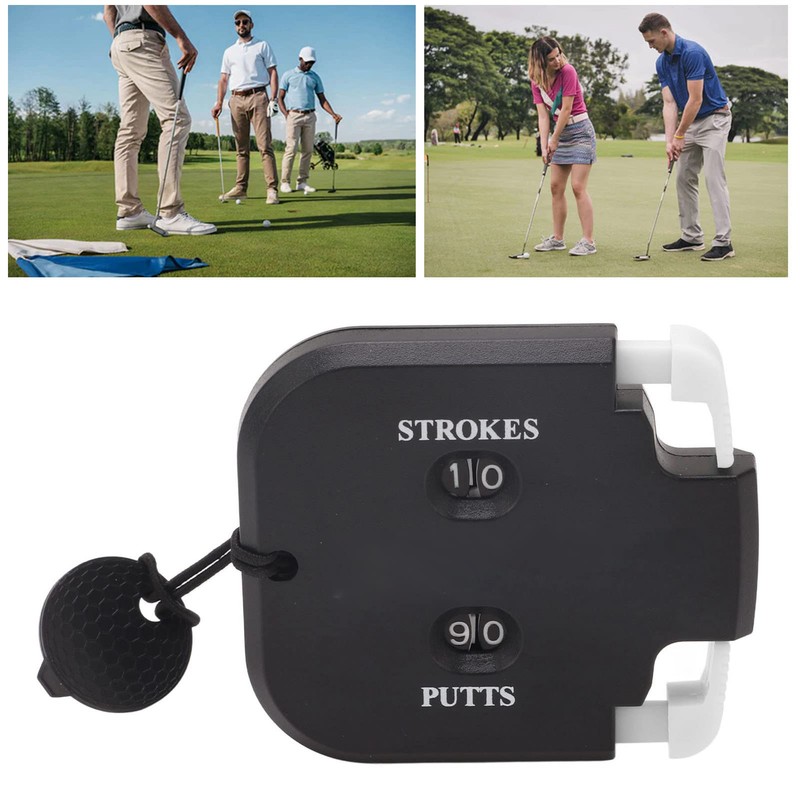 Golf Counter 2 Digit Stroke Putt Clicker for 2 Players