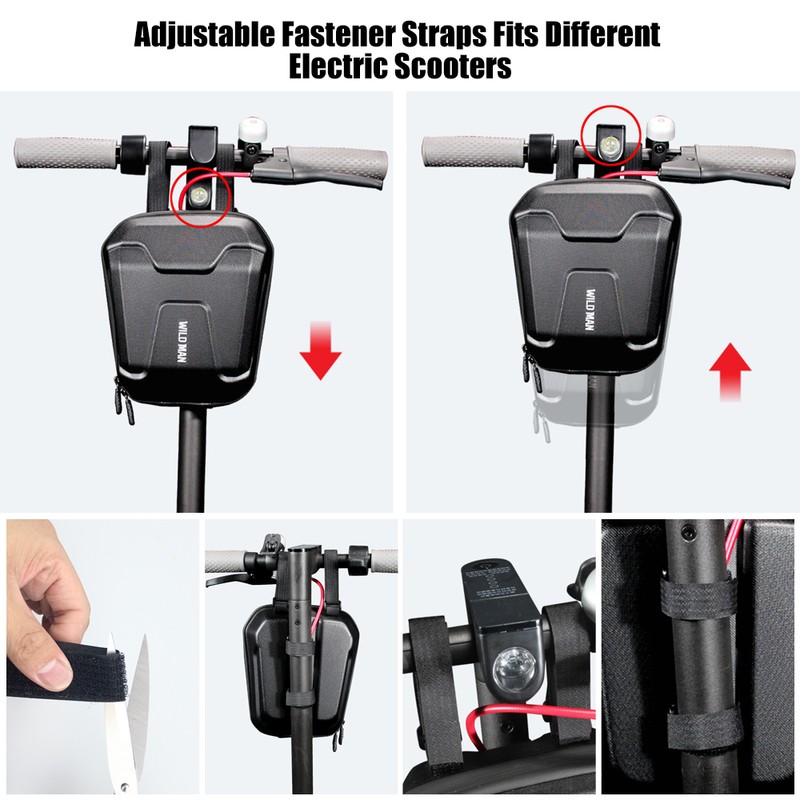 Scooter Storage Bag Electric Scooter Front Hanging Bag Scooter EVA