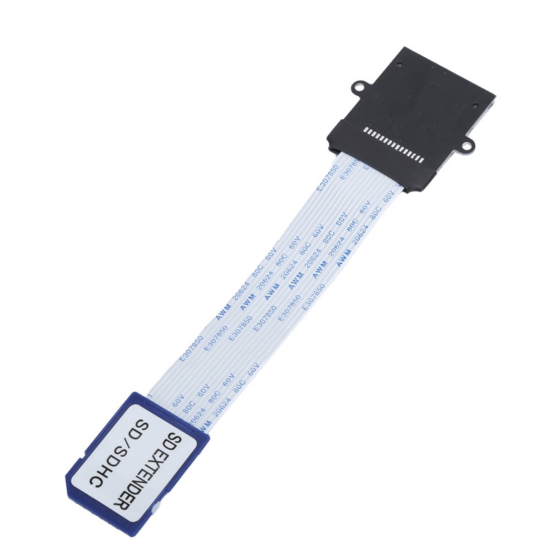 Memory Card Install Three Dimensional Print Extender Adapter for Sega