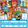Maxi Blue International Snack Box - Gourmet Exotic Treats -