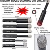 Professional Dry Diamond Tile Drill Bit with Hex Shank 2pcs