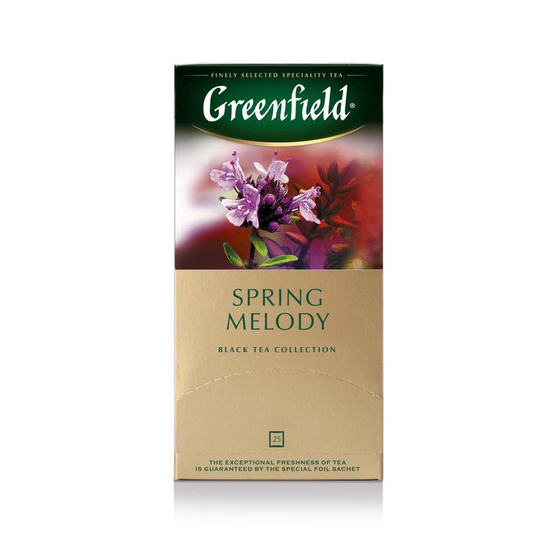 Greenfield Spring Melody Black Tea Fruit & Herbal Collection 25