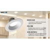 NICOR DLR56612120SWHBF DLR56(v6) 5/6-inch White 1200 Lumen Selectable Recessed LED